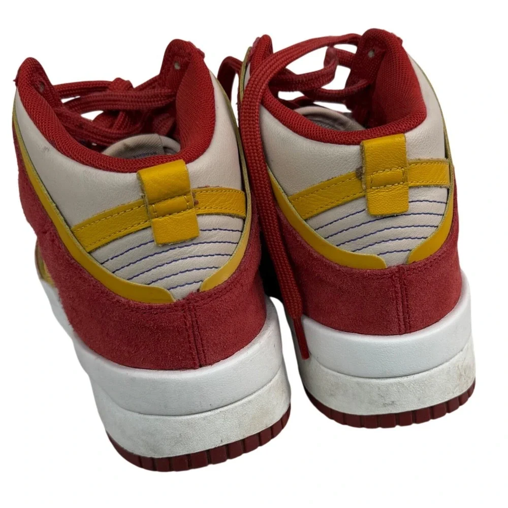 Nike‎ Dunk High Up Cinnabar Red Sail Yellow Womens Size 8 DH3718-600 Mens 6.5
